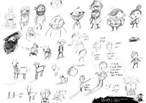 Personalised children's book for two characters