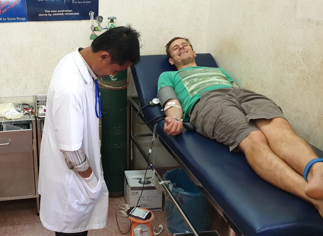 Blutspenden in Kambodscha