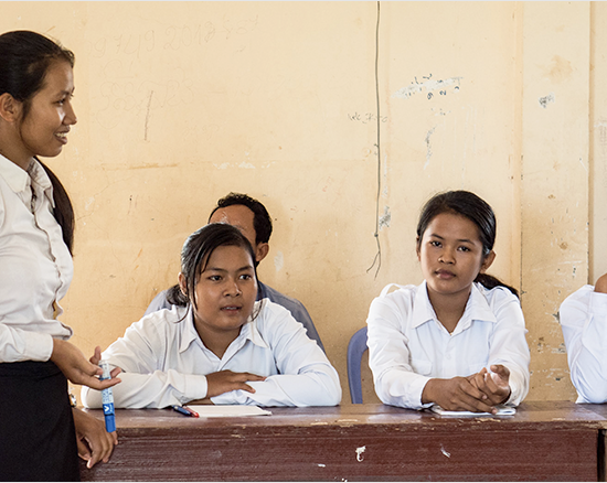 Room To Read Librio Girls Education Cambodia Header