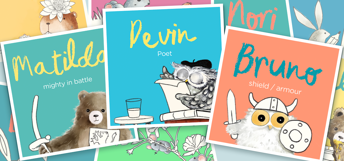 Unique Baby names blog post header