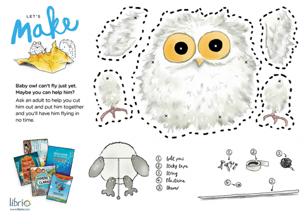 Instructions for making mrs owl