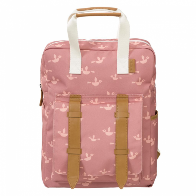 Mochila ecológica pajaritos