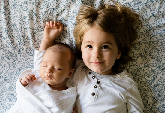 seltene Mädchennamen: Mädchen und Baby
