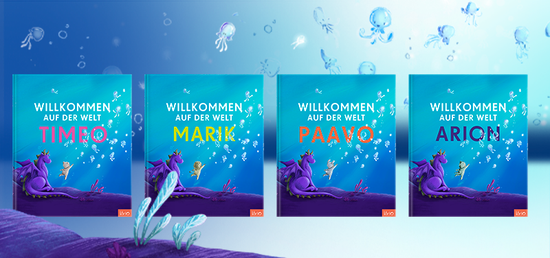 Seltene Jungennamen - Buchcovers