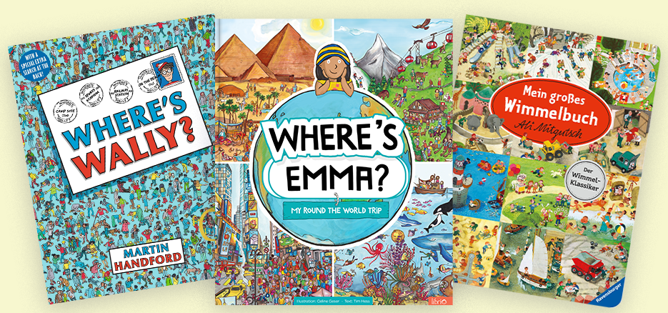 Wo ist Walter und andere Wimmelbücher