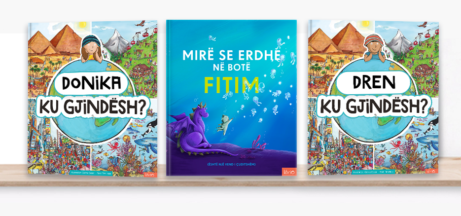 Albanische Namen auf Buchvcovern