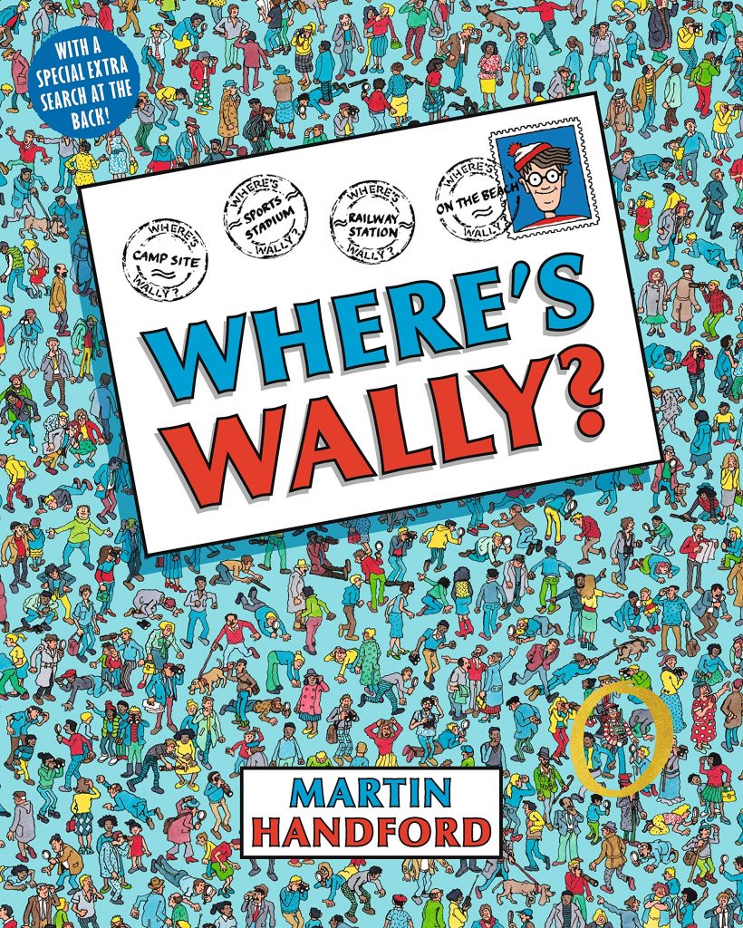 Portada en inglés del libro ¿Dónde está Wally?