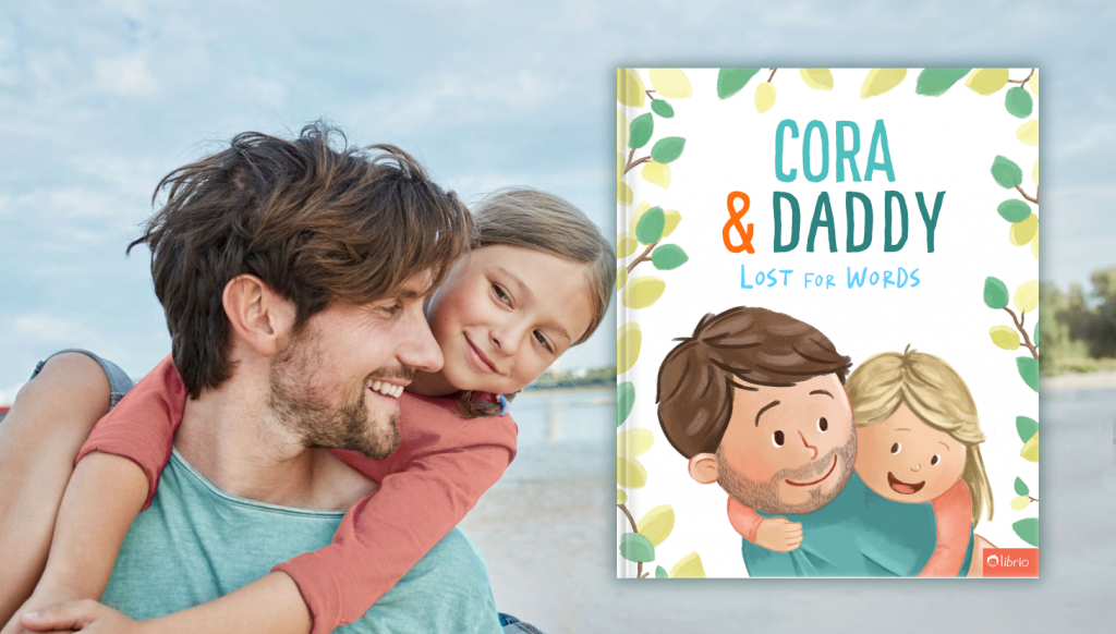 Father and daughter hugging