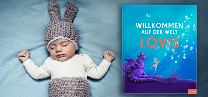 schwedische Namen - personalisiertes Babybuch