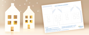 Bastle dein eigenes Windlicht mit dieser Vorlage