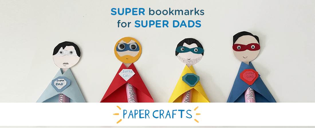Super dad bookmarks