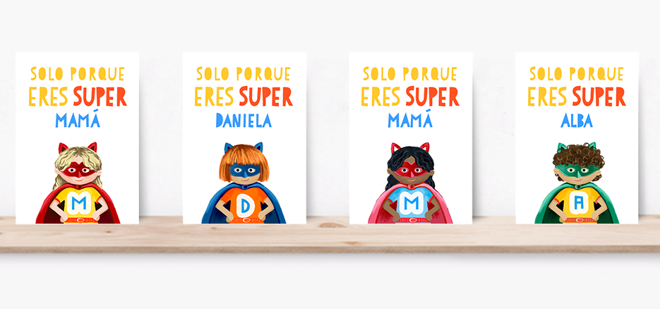 tarjetas regalo para día de la madre