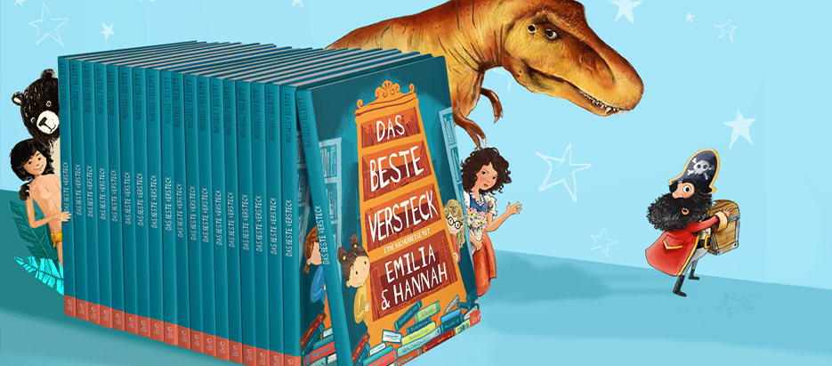 Genau wie "Eine Handvoll Freundschaft" dreht sich auch unser Buch "Das beste Versteck" um zwei Protagonist:innen