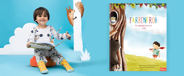 Ich bin doch gar nicht gruslig ist ein tolles Kinderbuch, genau so wie unser Buch Farbenfroh