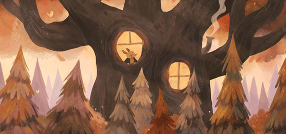 Ich bin doch gar nicht gruselig! Fredo Fledermaus im Wald