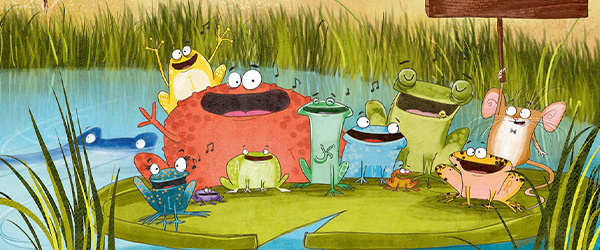 El coro de animales complentando la sinfonía