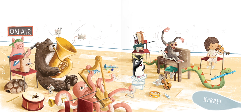 La fantabulastica orquesta en accion