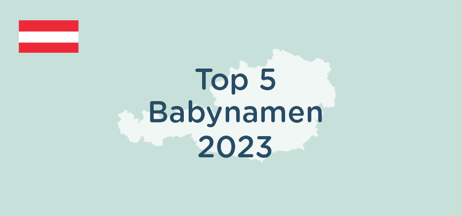 Top 5 Babynamen Österreich 2023