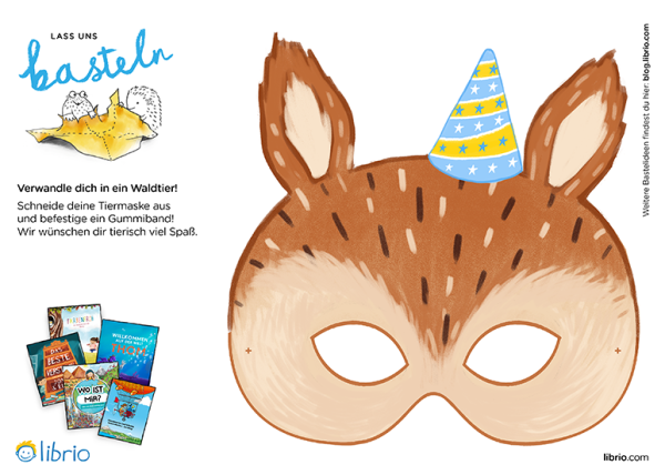 Tiermaske: Eichhörnchen