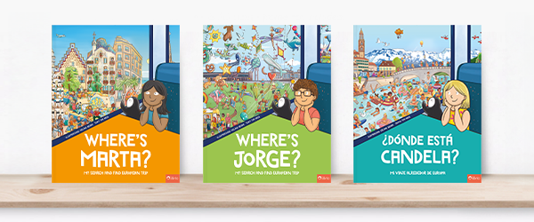 Three european search and find books