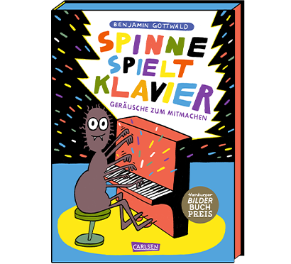 Spinne Spielt Klavier Kuvert
