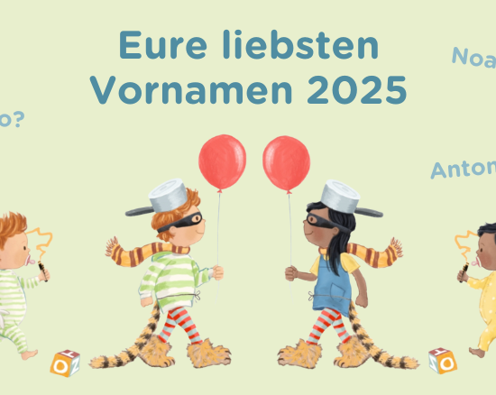 Die beliebtesten Vornamen 2025